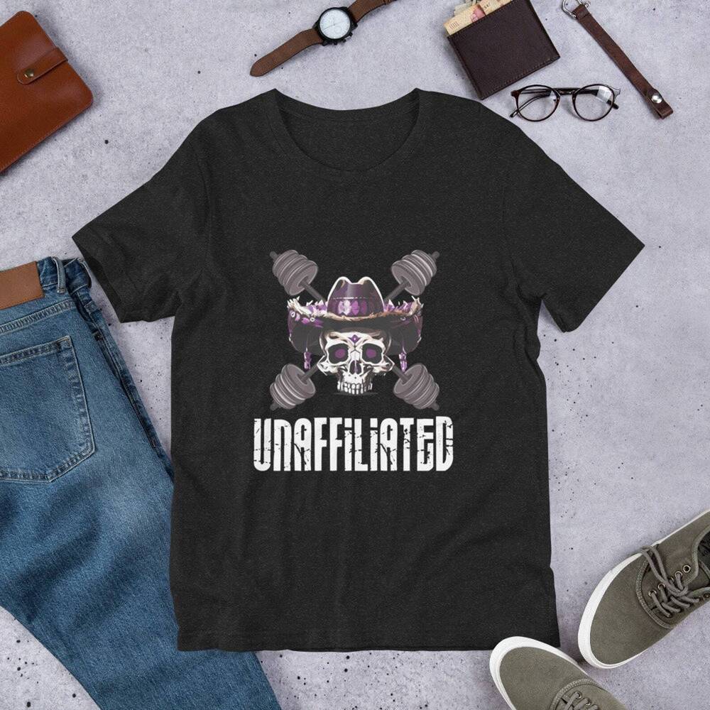Unaffiliated Coach  Skull & Barbells TShirt